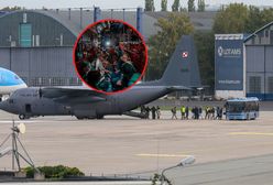 Wojsko pokazało przelot z Izraela. Zdjęcie ze środka samolotu