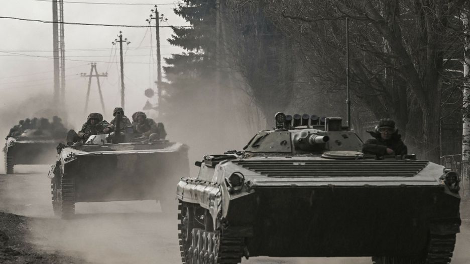 Walki w Bachmucie. Zdjęcie ilustracyjne
