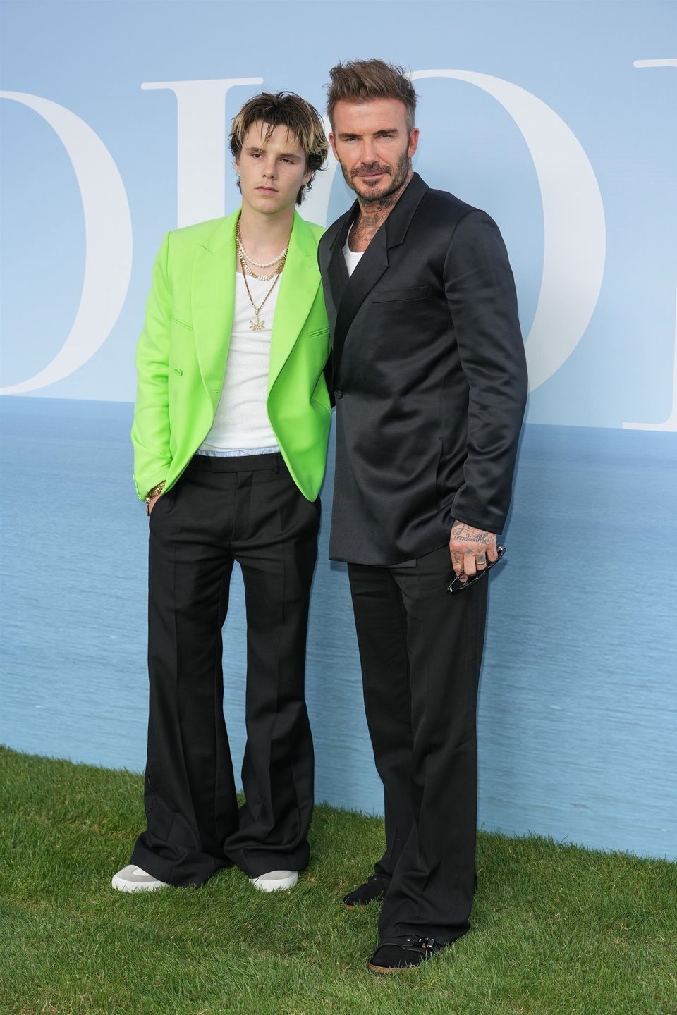 David Beckham z synem Cruzem