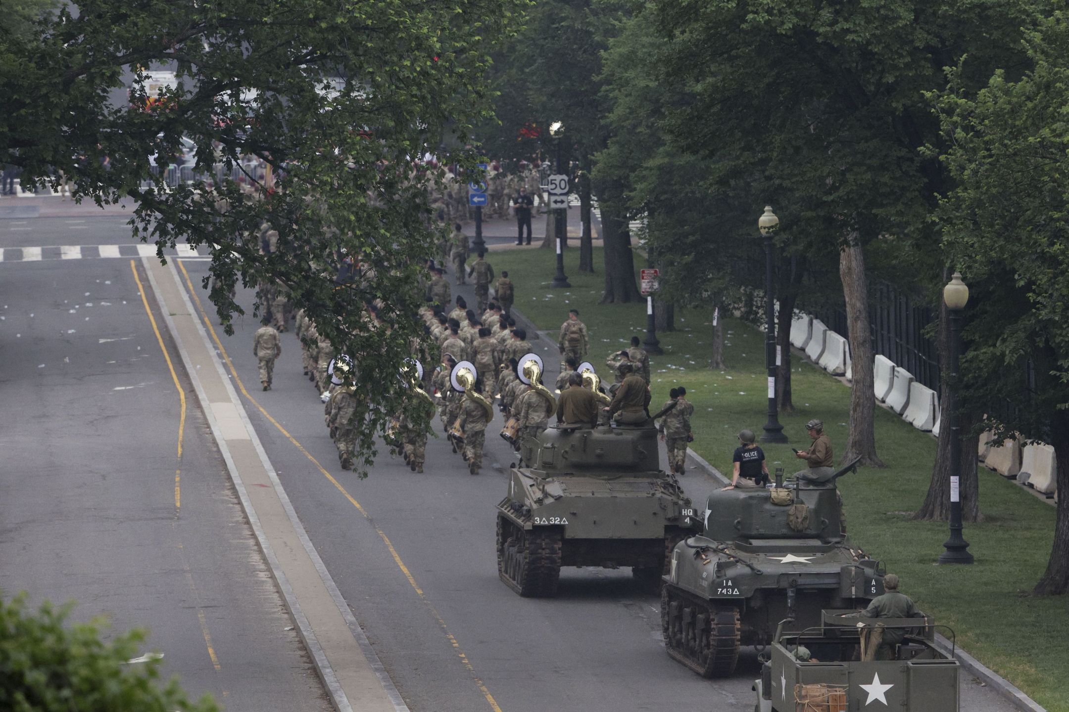 Parada wojskowa w USA
