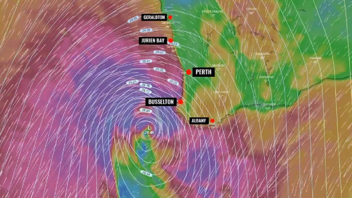 Australię Zachodnią nawiedził tropikalny cyklon Mangga. 