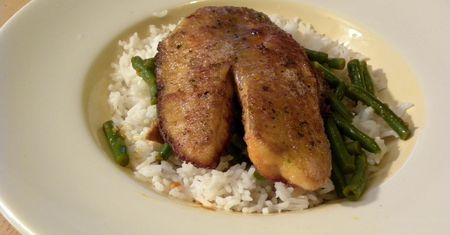Tilapia poddana obróbce wysuszającej mięso
