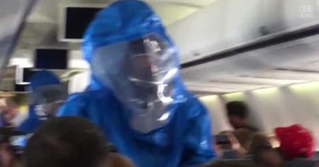 Zagrożenie wirusem ebola w samolocie US Airways, lot 845 z Filadelfii do Punta Cana