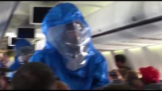 Zagrożenie wirusem ebola w samolocie US Airways, lot 845 z Filadelfii do Punta Cana