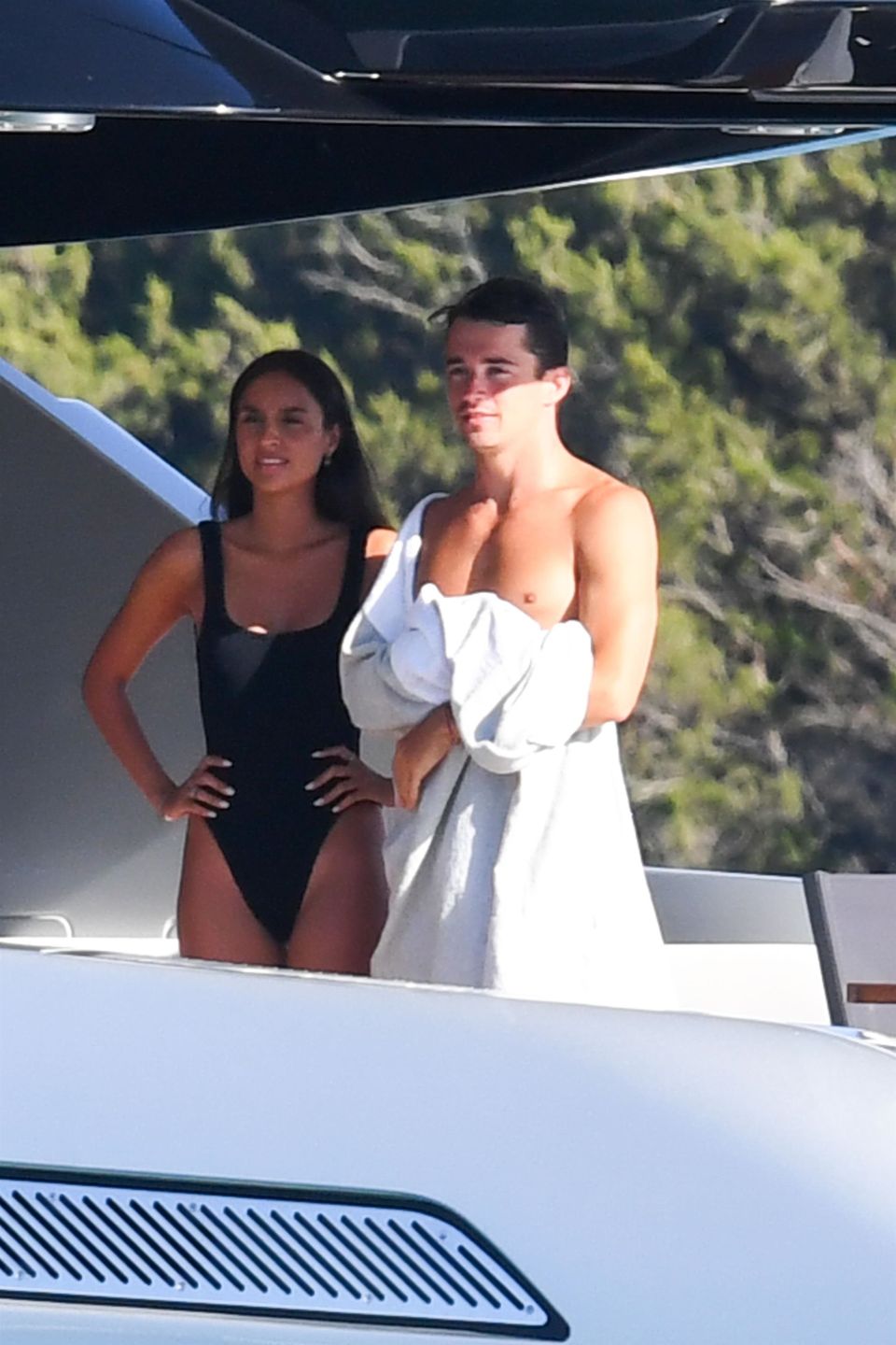 Charles Leclerc i Alexandra Saint Mleux 