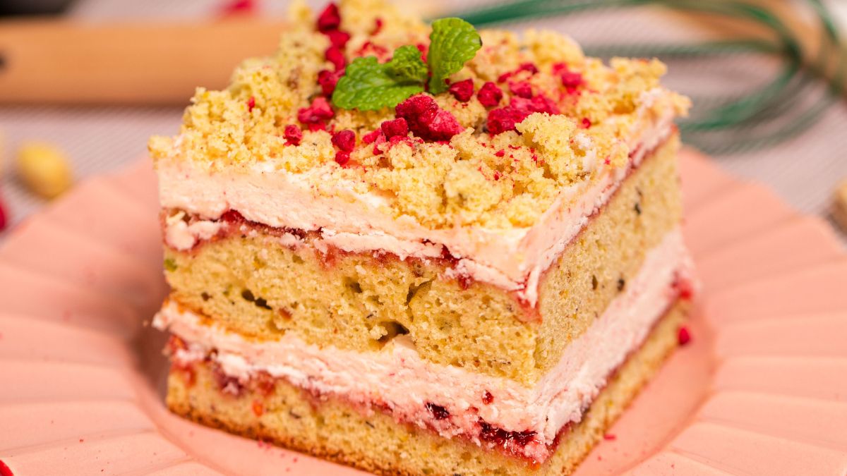 Ciasto Pistacjowa Dama