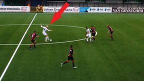 Ale mu siadło! Polak trafił prawie z połowy boiska [WIDEO]