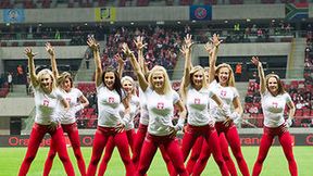 Cheerleaders Gdynia na meczu Polska - RPA