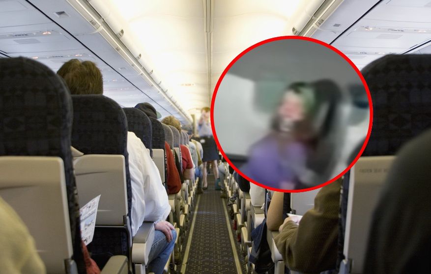 Pasażerka została obezwładniona i zaklejona taśmą