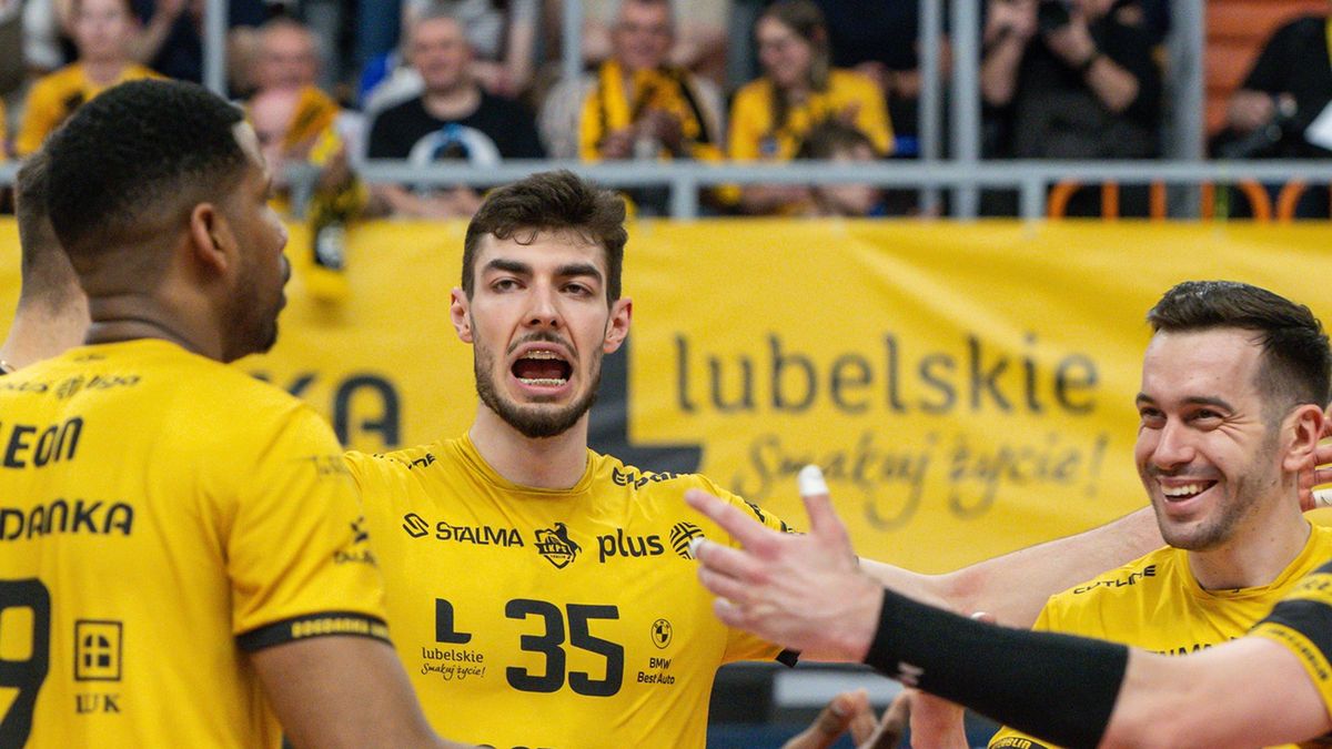 PAP / Wojtek Jargiło / Na zdjęciu: siatkarze Bogdanki LUK-u Lublin