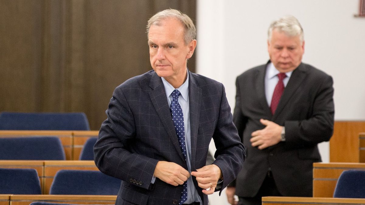 Senator Bogdan Klich i wicemarszałek Senatu Bogdan Borusewicz