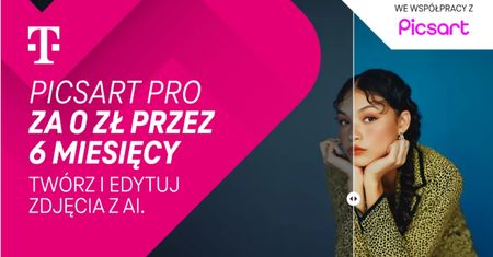 T-Mobile udostępnia Picsart Pro za 0 zł na sześć miesięcy. Jak skorzystać z promocji?