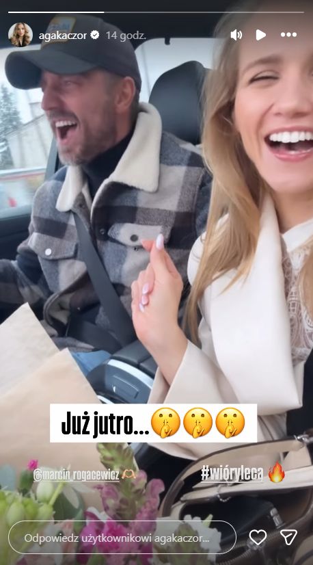 Agnieszka Kaczorowska, Marcin Rogacewicz