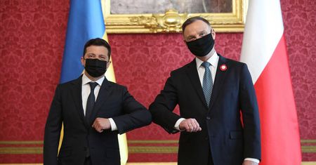 Spotkanie Dudy z Zełenskim. "Ukraina w drodze do UE i NATO"