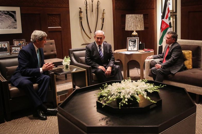 Spotkanie Kerry-Netanjahu-Abdullah II w sprawie przemocy w Jerozolimie