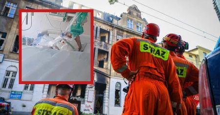 "Stan ciężki". Pan Artur nadal w szpitalu po tragicznym pożarze