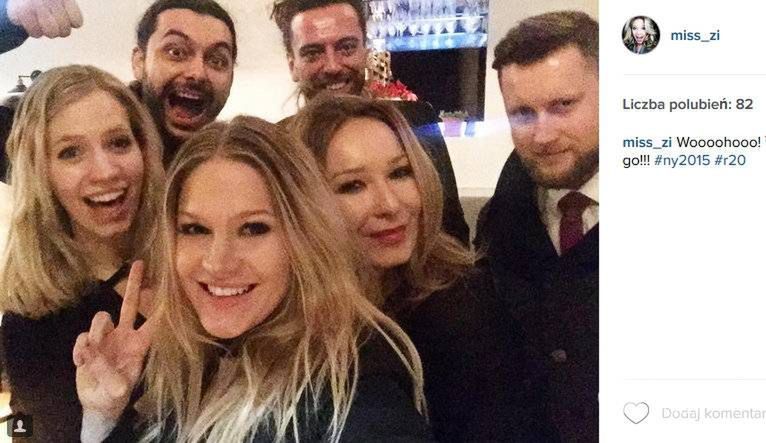 Zosia Ślotała, Kamil Haidar, Emil Haidar i Marta Dąbrowska - Instagram