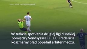 #dziejesiewsporcie: sędzia popełnił koszmarny błąd. Jego reakcja stała się hitem sieci