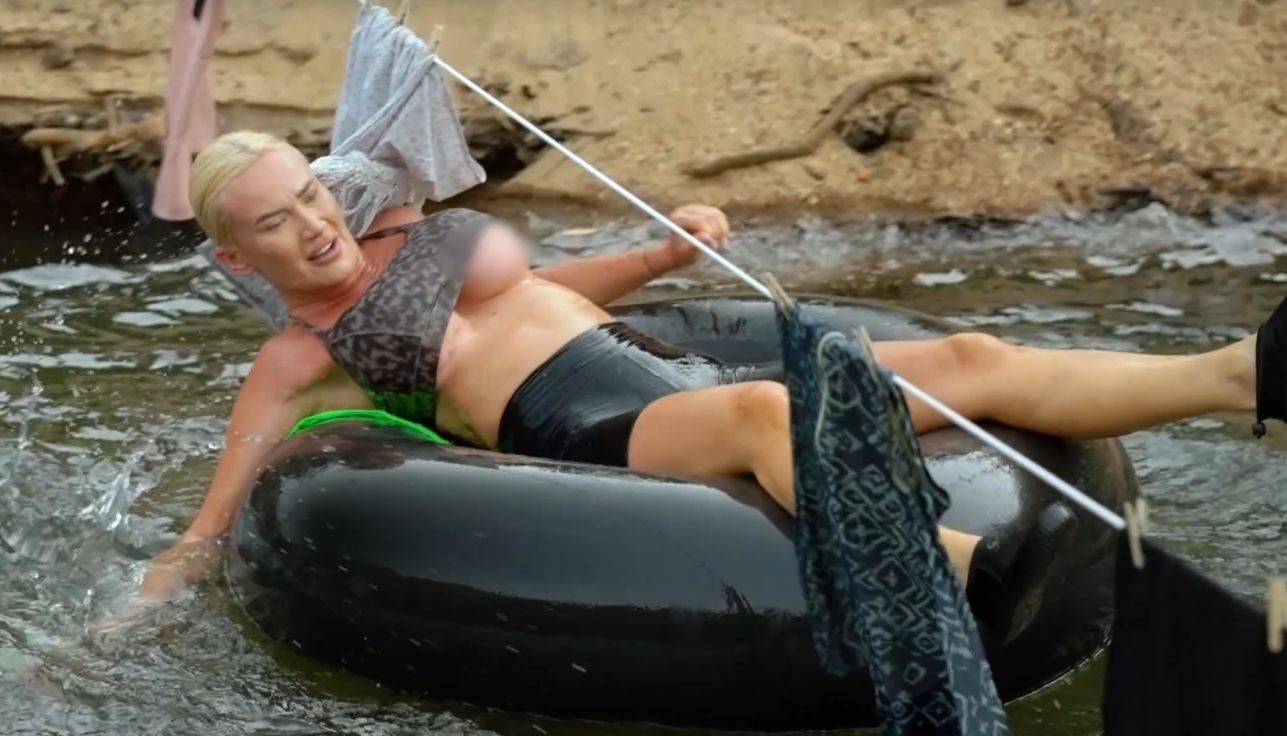 Izabela Macudzińska zaliczyła małą wpadkę