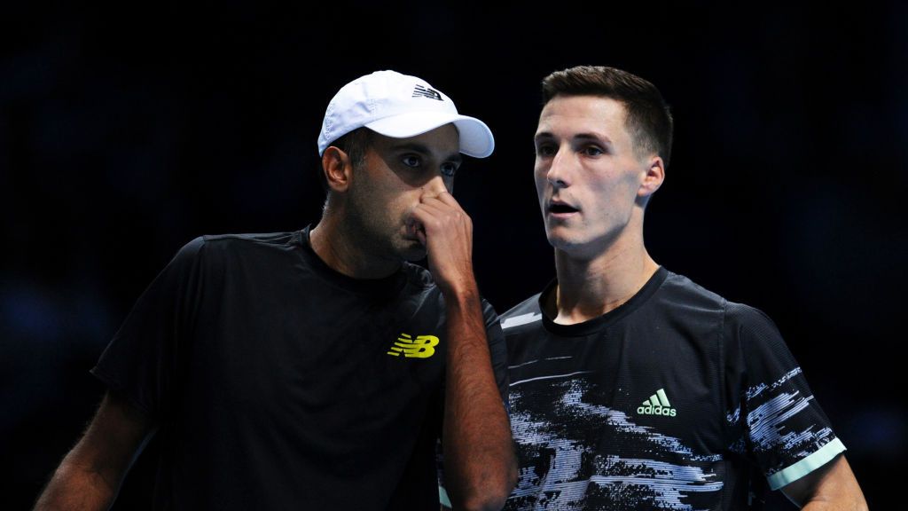 Getty Images / Alex Burstow / Na zdjęciu od lewej: Rajeev Ram i Joe Salisbury