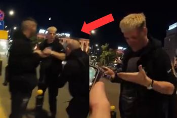 Bijatyka w centrum Warszawy. Freak-fighter zaczepił zawodnika MMA