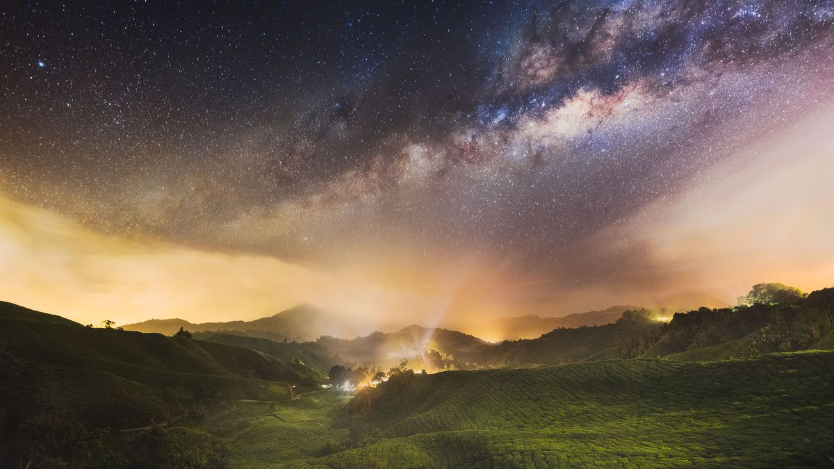 Wspaniałe malezyjskie krajobrazy z Drogą Mleczną w roli głównej 1