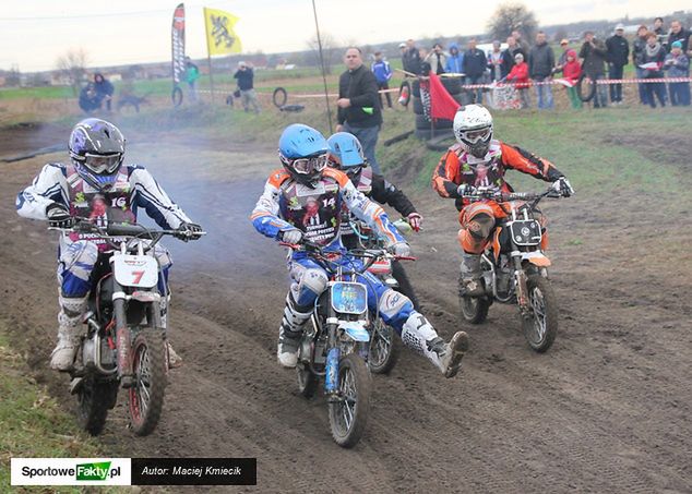 Wyścigi na pitbike'ach są bardzo efektowne i emocjonujące