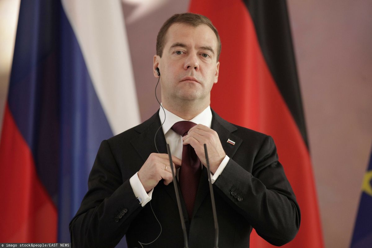Na zdjęciu: były premier i prezydent Rosji Dmitrij Miedwiediew 