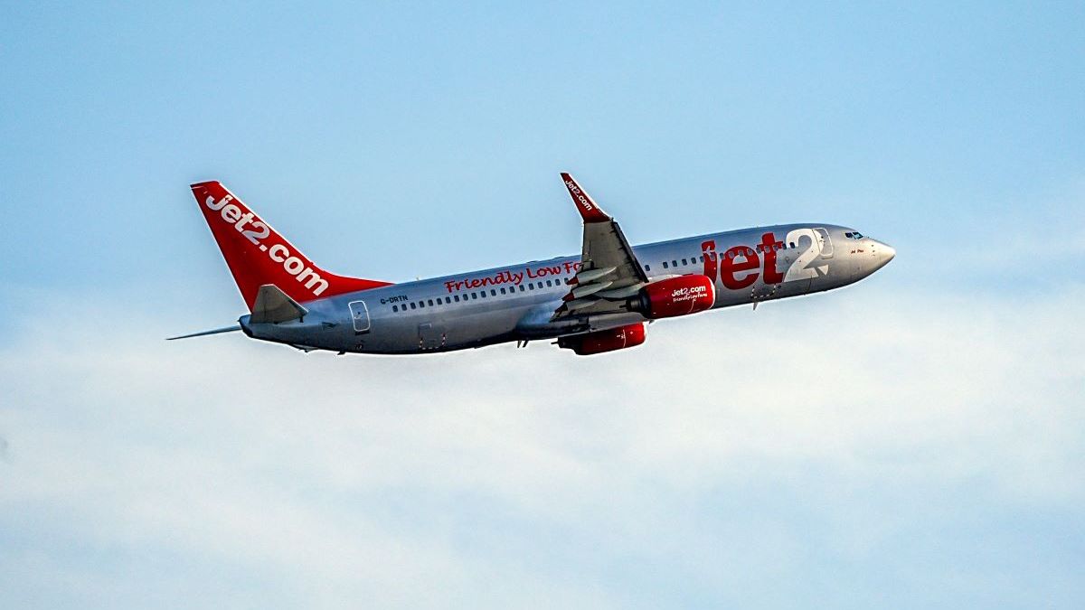 Samolot Jet2 - zdjęcie ilustracyjne