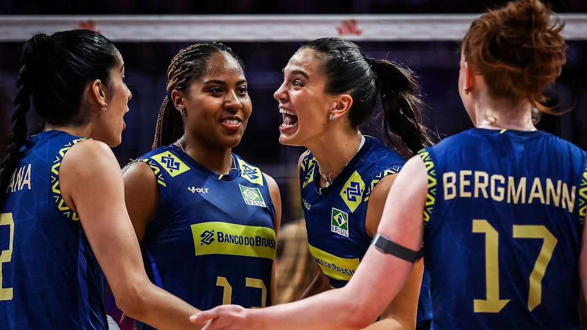 Materiały prasowe / FIVB / Reprezentacja Brazylii
