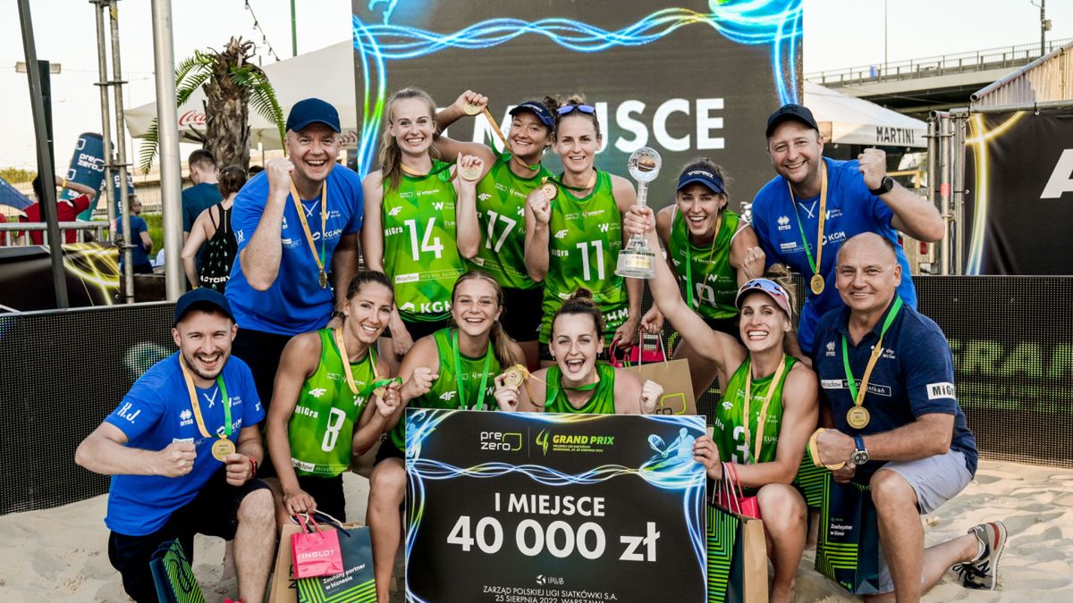 WP SportoweFakty / tauronliga.pl / Na zdjęciu: siatkarki #VolleyWrocław