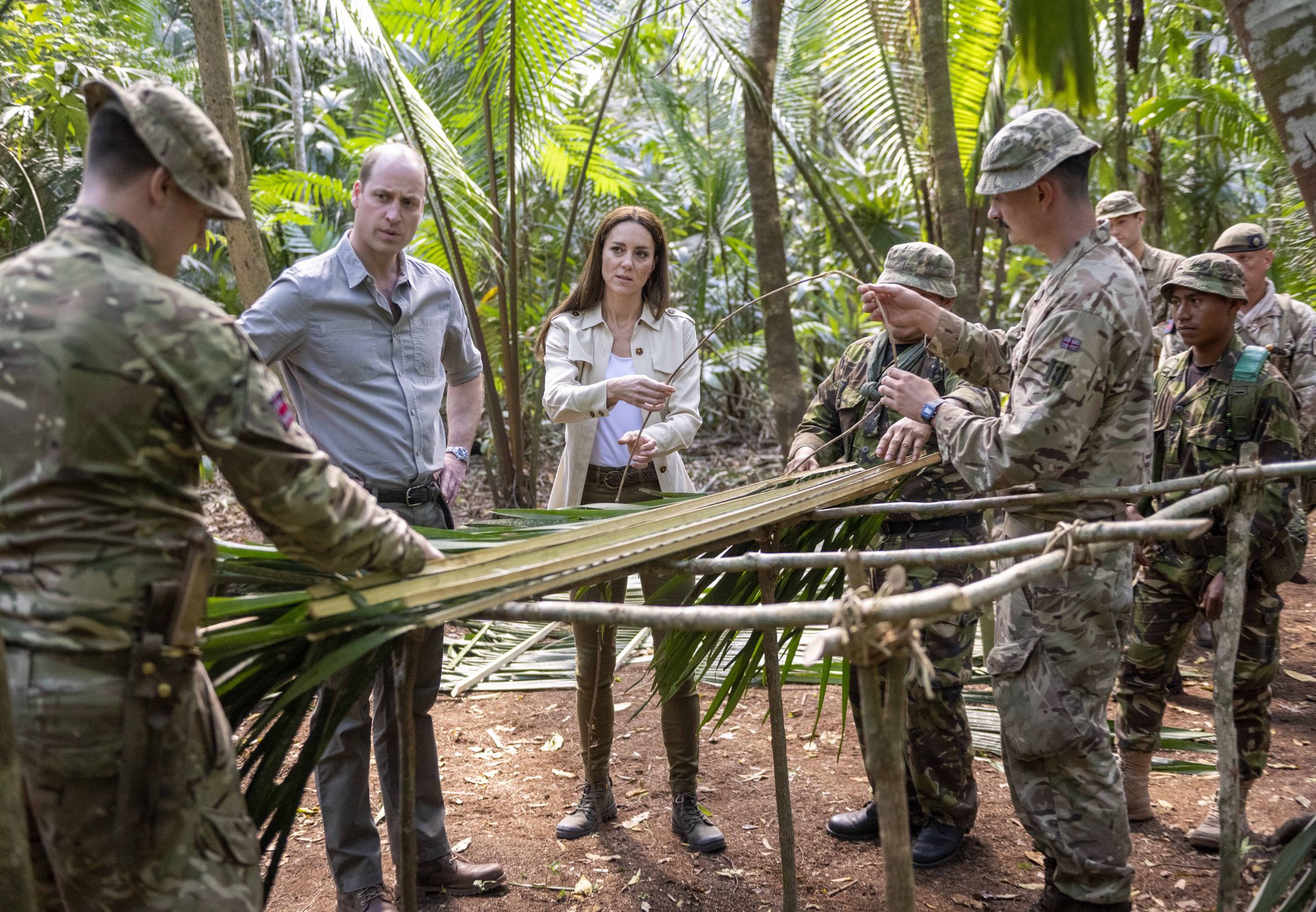 Książę William i Kate Middleton zgłębiają tajniki survivalu w Belize