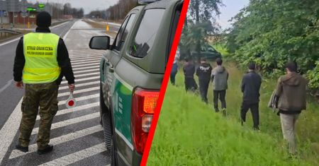 Zatrzymali ośmiu imigrantów na granicy. Zwrócili ich Litwie