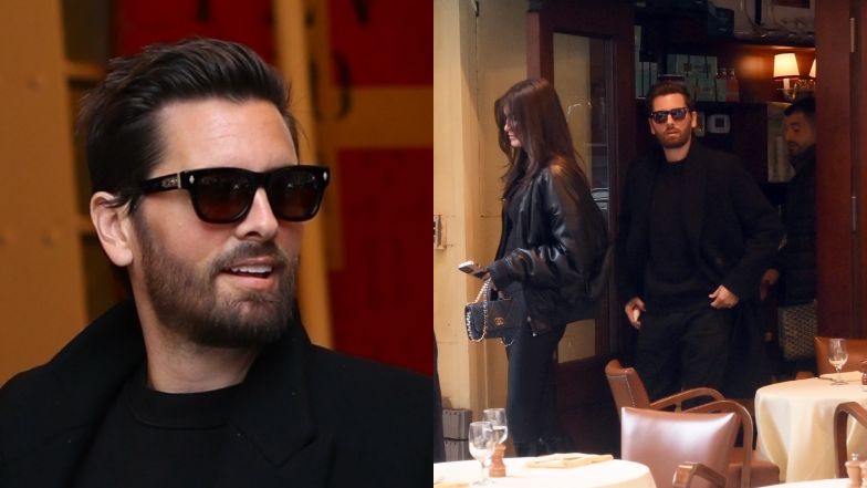 Odchudzony po zażywaniu leku na cukrzycę Scott Disick z nową (byłą) ukochaną i trójką pociech wybrał się na miasto (ZDJĘCIA)