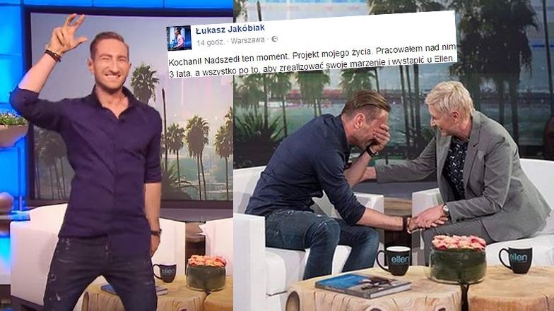 Jakóbiak oszukał fanów, że wystąpił u Ellen DeGeneres