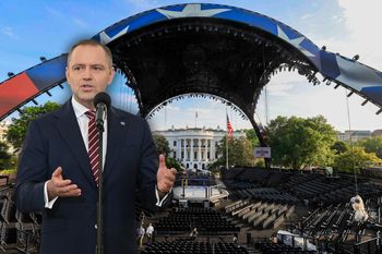 Karol Nawrocki w USA. Przyleciał na zaproszenie Trumpa