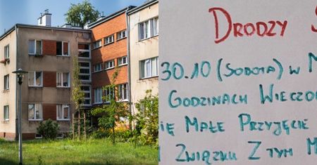 Poinformowała sąsiadów o imprezie. Ich reakcja kompletnie ją zaskoczyła