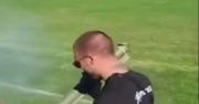 Strzelił z ręcznej wyrzutni w stronę piłkarzy. Skandal na meczu
