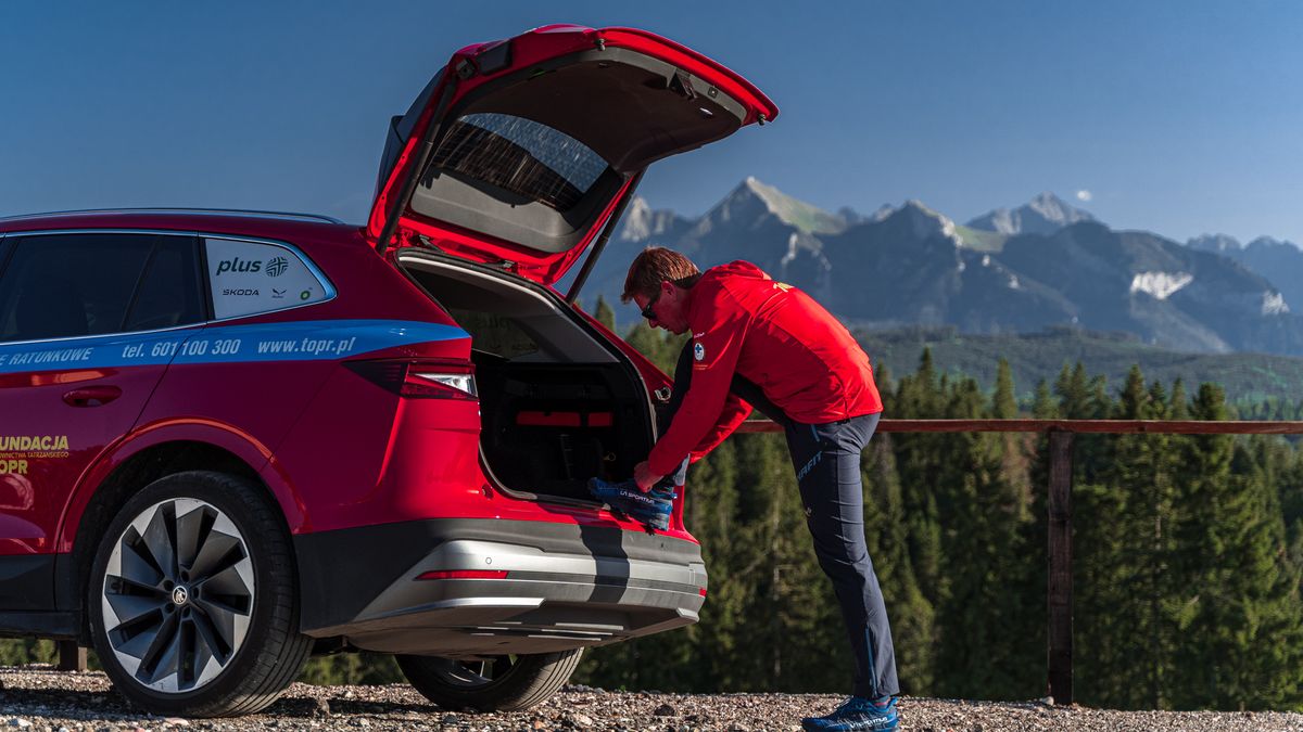 Škoda Enyaq w służbie TOPR