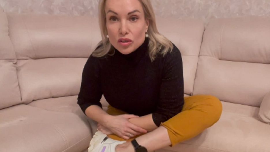 Marina Owsiannikowa opublikowała nagranie na Telegramie