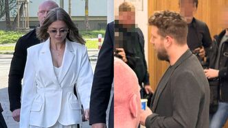 TYLKO NA PUDELKU: Joanna Opozda i Antoni Królikowski spotkali się na kolejnej rozprawie rozwodowej. Aktorzy NIE PRZYWITALI SIĘ ze sobą