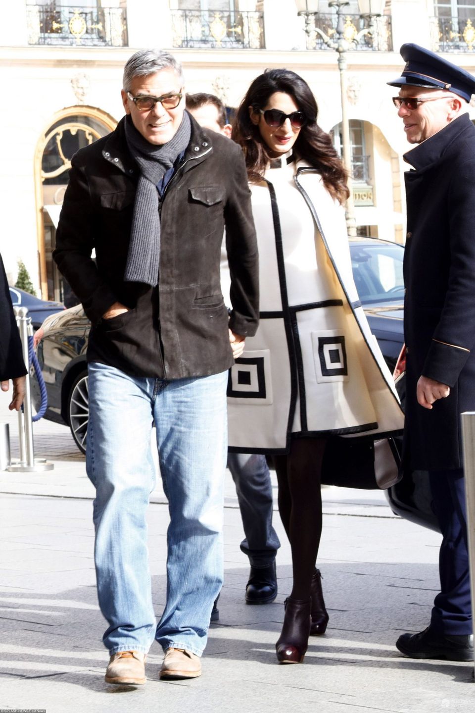 Amal Clooney w Paryżu