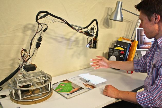 LumiAR- robotyczna i interaktywna lampa działająca w rozszerzonej rzeczywistości [wideo]