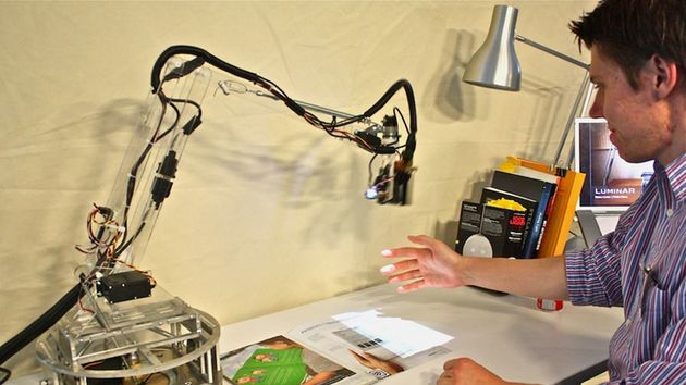 LumiAR- robotyczna i interaktywna lampa działająca w rozszerzonej rzeczywistości [wideo] 1