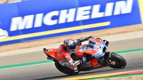 MotoGP: pierwszy trening dla Dovizioso. Ogromne problemy Lorenzo