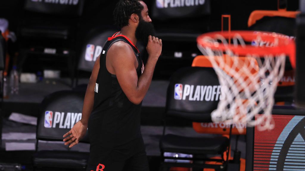 Getty Images / Michael Reaves / Na zdjęciu: James Harden