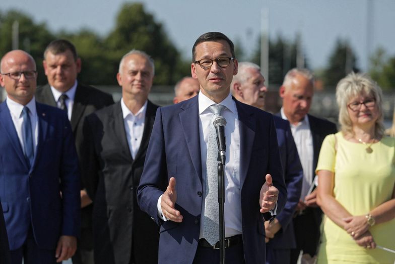 Premier Mateusz Morawiecki zapewniał, że w budżecie są pieniądze na przekop Mierzei Wiślanej