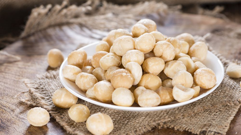 Orzechy makadamia prażone z dodatkiem soli