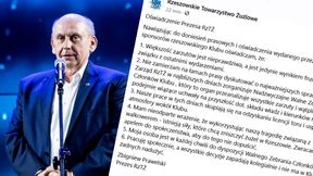 Mocne oświadczenie prezesa Stali. Mówi o nieprawdziwych zarzutach i niszczeniu rzeszowskiego żużla