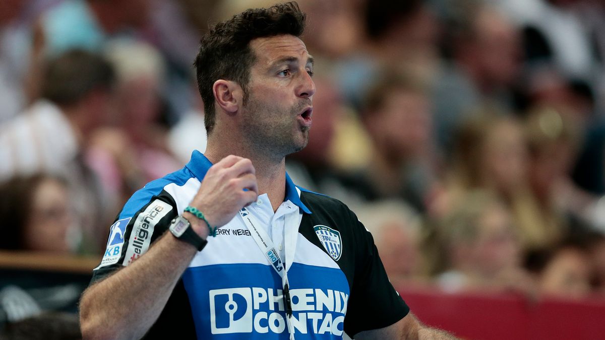 Getty Images / Trener TBV Lemgo (na zdjęciu) ma o czym myśleć przed rewanżem z Wisłą Płock